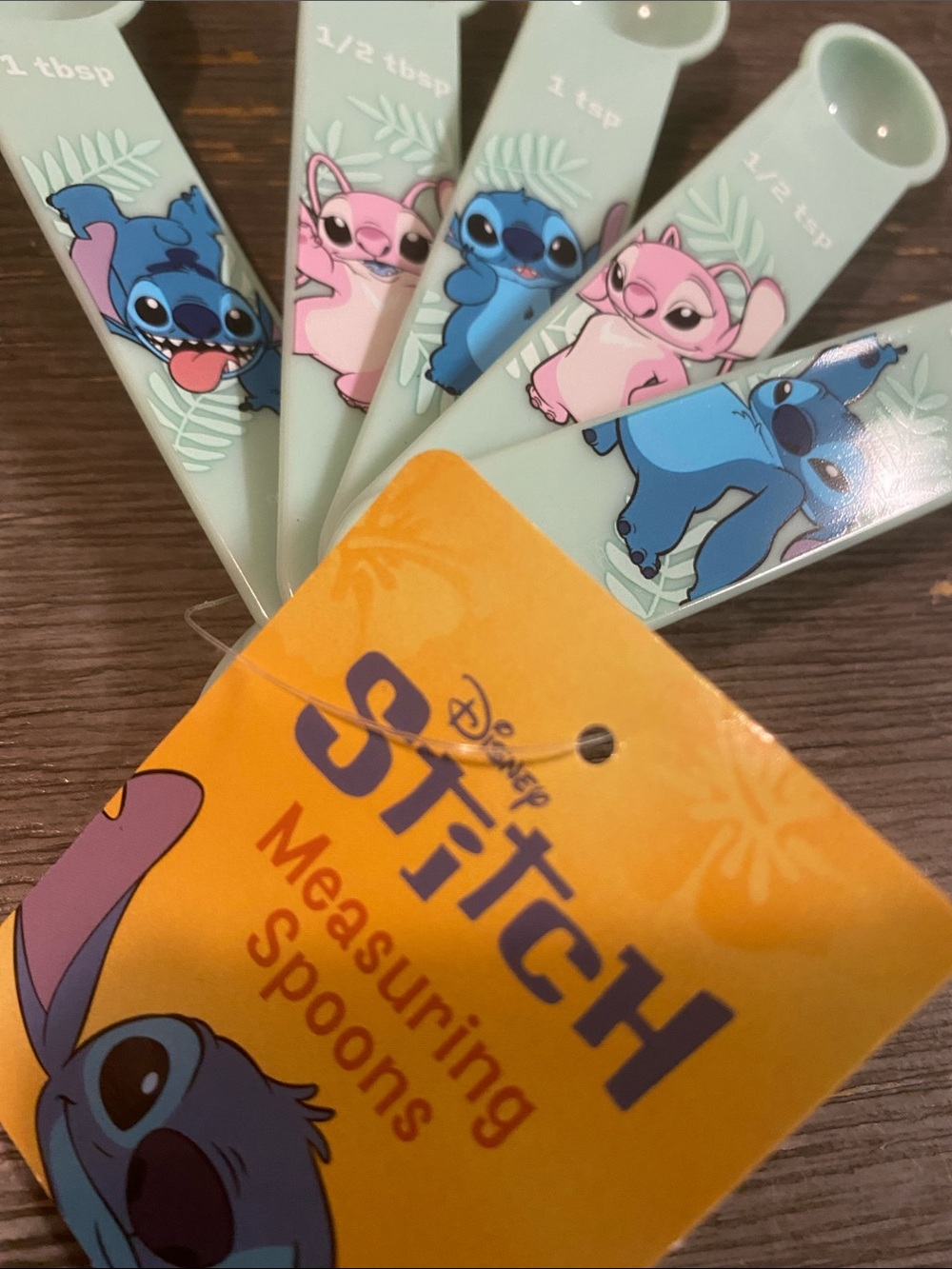 Disney Stitch & Angel Measuring Spoons - Picture 2 of 6